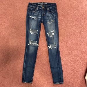 American Eagle super low jeggings - Size 4 Long